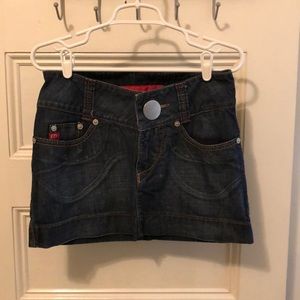 Miss Sixty denim mini skirt